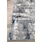 World Rug Gallery Contemporary Abstract Distressed Runner Rug 2' x 7' Blue 915BLUE2X7 - alternate 6